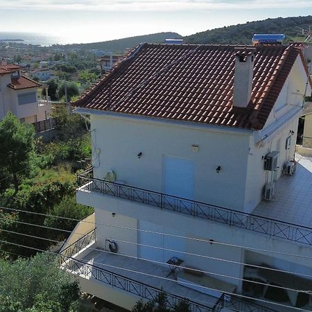 Beautiful Maisonette With A View To The Mountains And The Sea Αγία Μαρίνα Εξωτερικό φωτογραφία