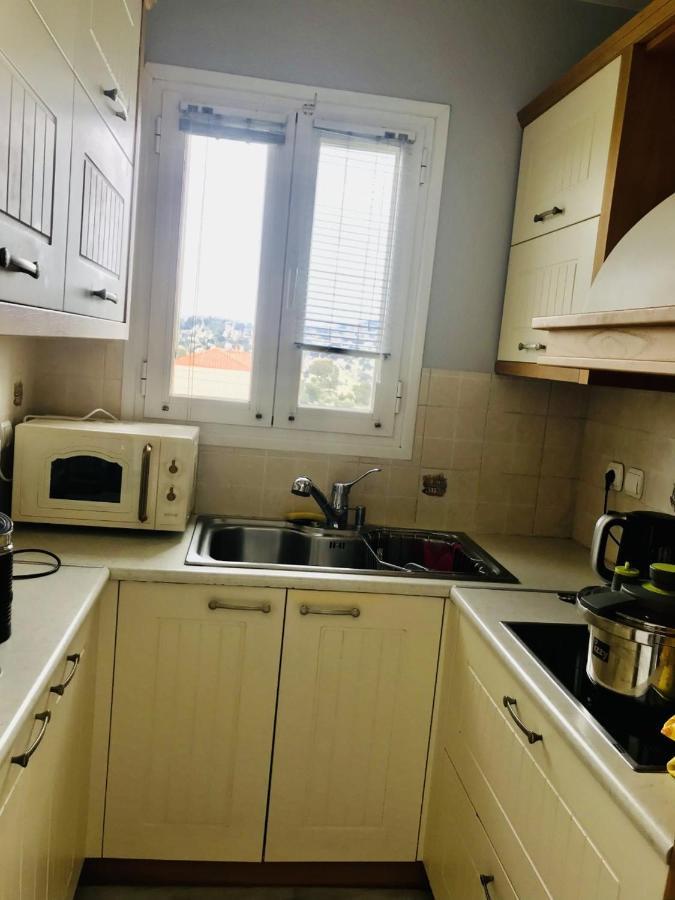 Beautiful Maisonette With A View To The Mountains And The Sea Αγία Μαρίνα Εξωτερικό φωτογραφία