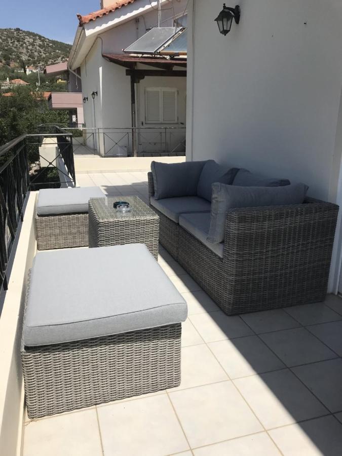 Beautiful Maisonette With A View To The Mountains And The Sea Αγία Μαρίνα Εξωτερικό φωτογραφία