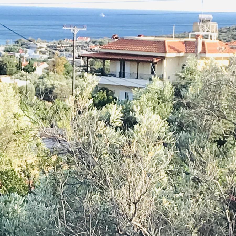 Beautiful Maisonette With A View To The Mountains And The Sea Αγία Μαρίνα Εξωτερικό φωτογραφία