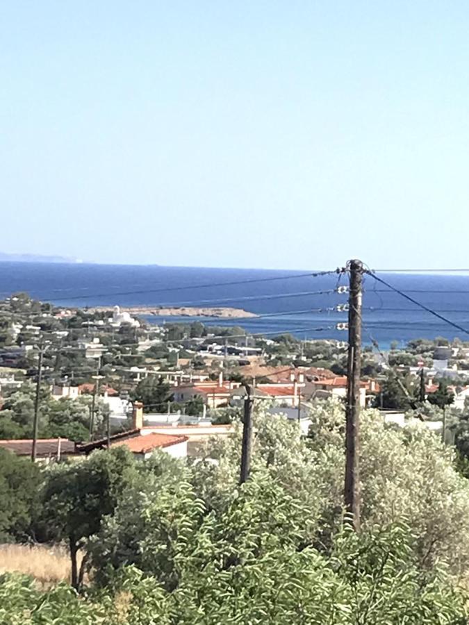 Beautiful Maisonette With A View To The Mountains And The Sea Αγία Μαρίνα Εξωτερικό φωτογραφία