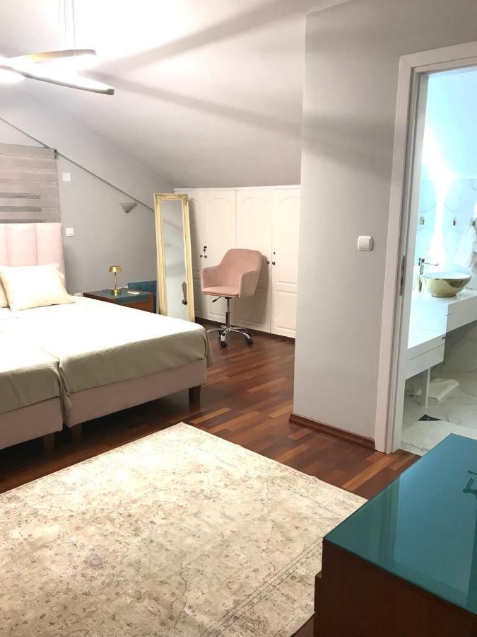 Beautiful Maisonette With A View To The Mountains And The Sea Αγία Μαρίνα Εξωτερικό φωτογραφία