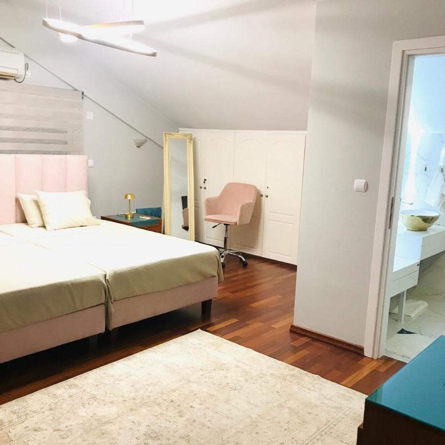 Beautiful Maisonette With A View To The Mountains And The Sea Αγία Μαρίνα Εξωτερικό φωτογραφία