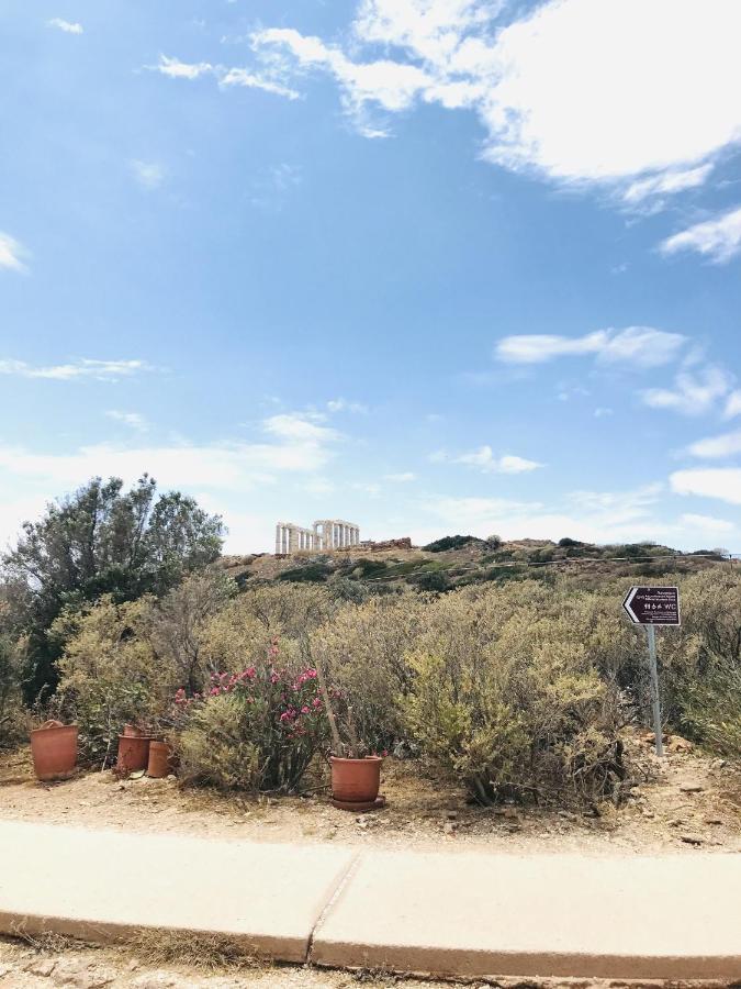 Beautiful Maisonette With A View To The Mountains And The Sea Αγία Μαρίνα Εξωτερικό φωτογραφία