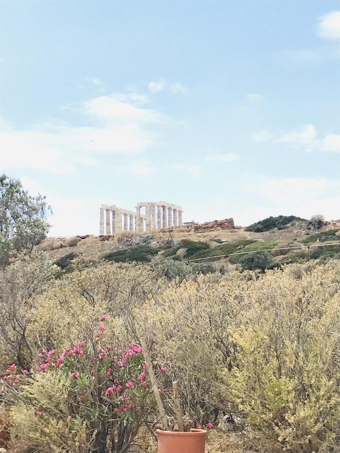 Beautiful Maisonette With A View To The Mountains And The Sea Αγία Μαρίνα Εξωτερικό φωτογραφία